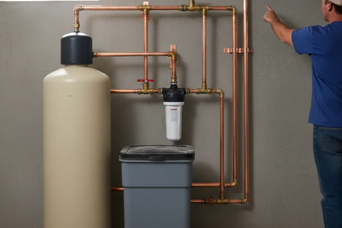 Whole-house water treatment system installed in Oak Hill